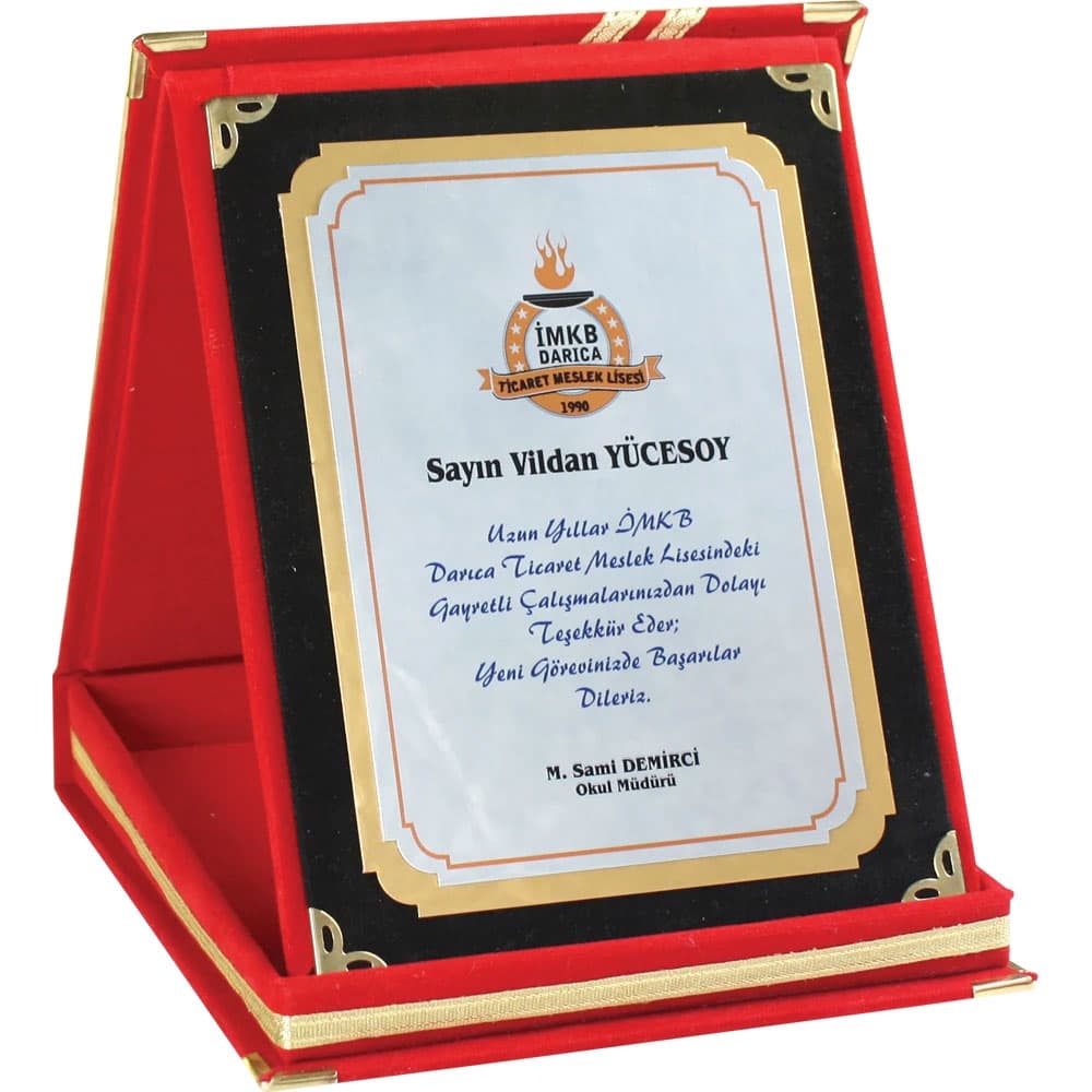 Albüm Plaket görsel 1